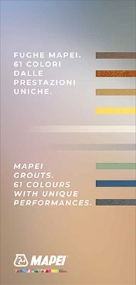 Mapei Grouts. 61 colours with unique performances.